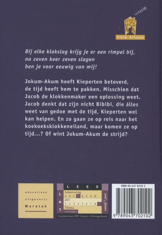Achterkant van Kieperten en de toverwolk