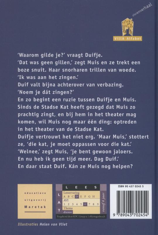 Achterkant van De Stadse kat