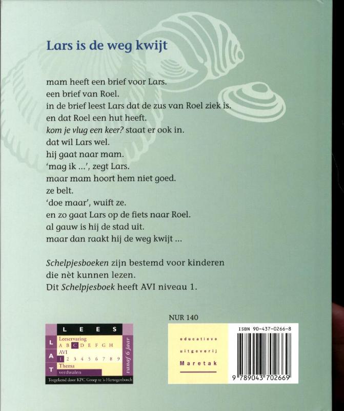Achterkant van Lars is de weg kwijt