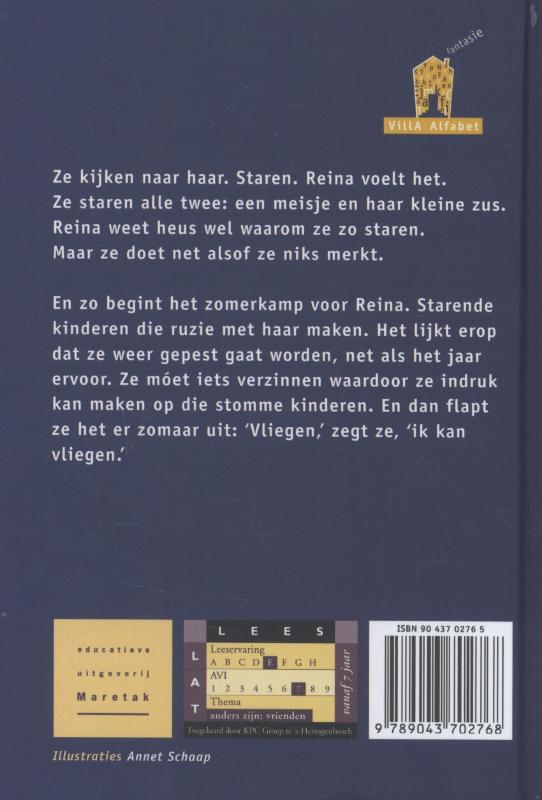 Achterkant van Gevlogen
