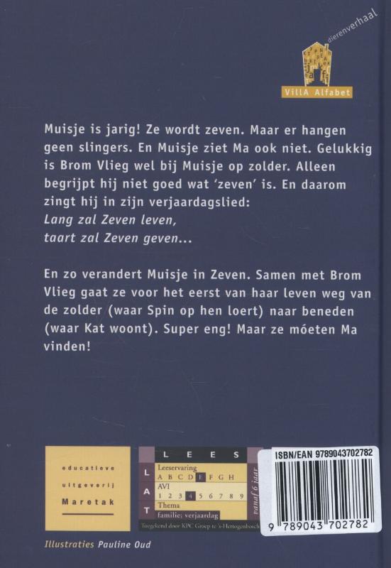 Achterkant van Zeven