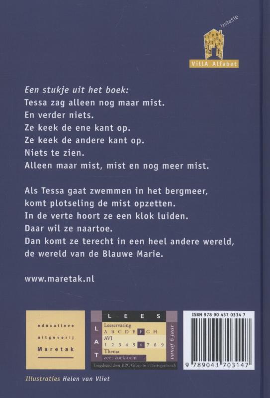 Achterkant van De Blauwe Marie