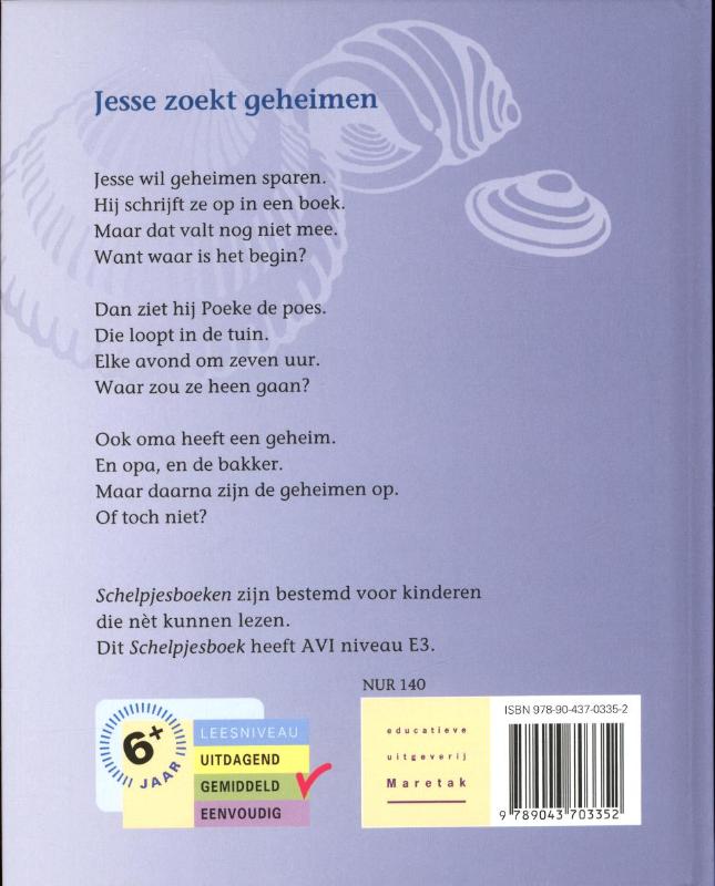 Achterkant van Jesse zoekt geheimen