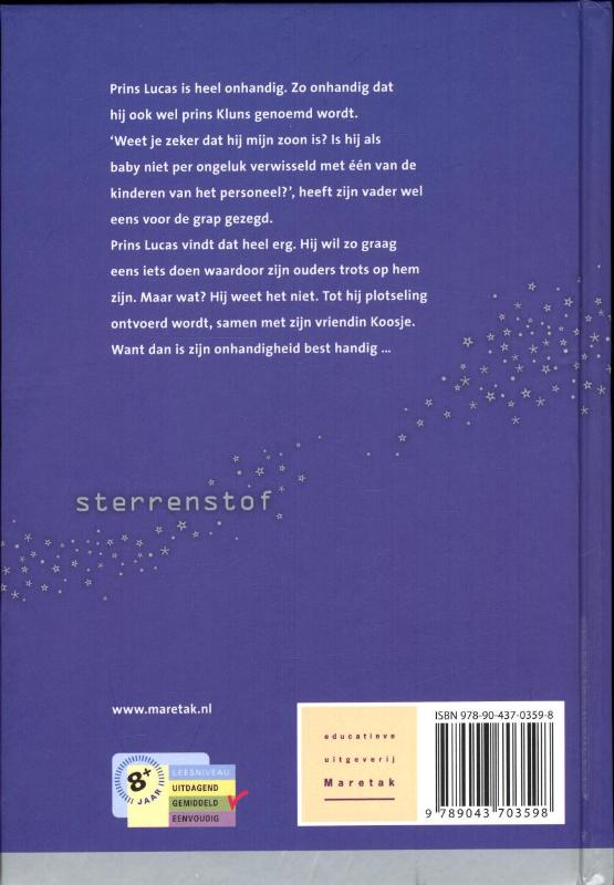 Achterkant van Prins Kluns