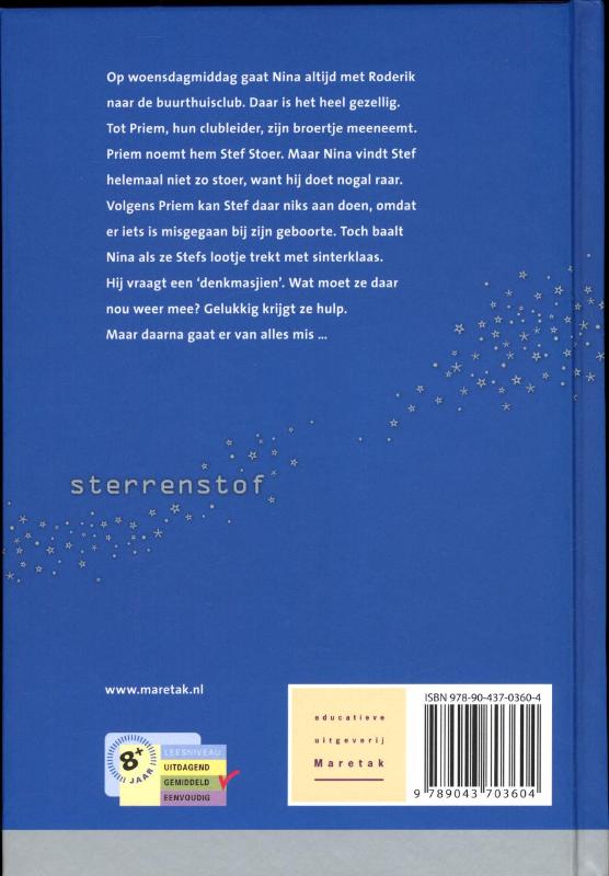 Achterkant van Stef Stoer