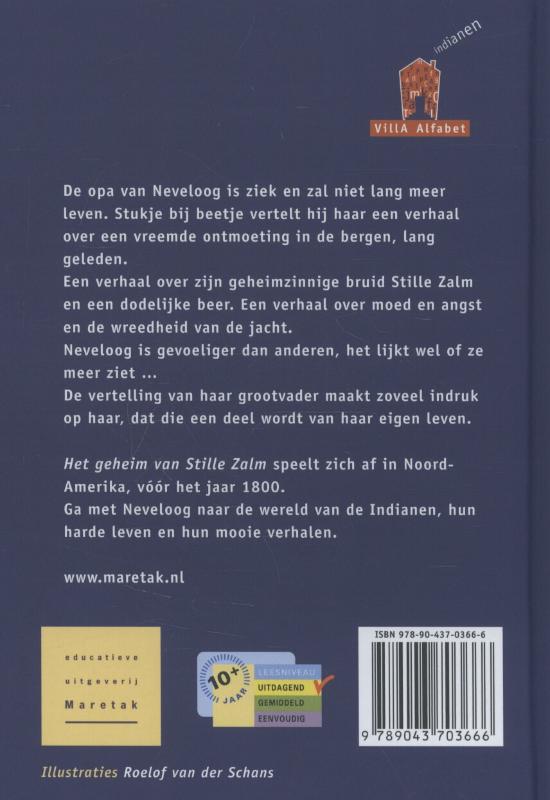 Achterkant van Het geheim van Stille Zalm