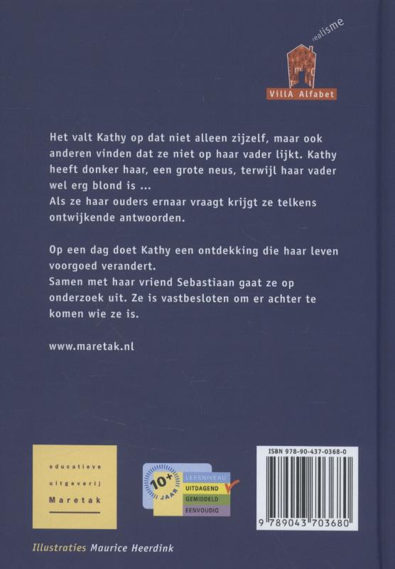Achterkant van Wie ben ik?