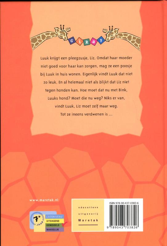 Achterkant van Bink