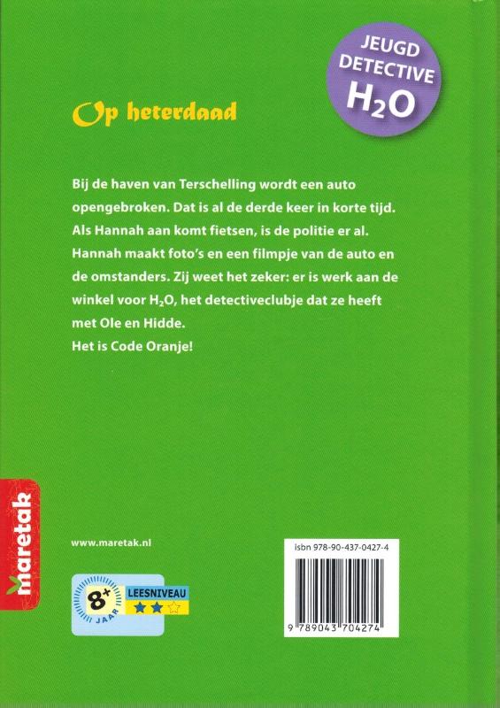 Achterkant van Op heterdaad!