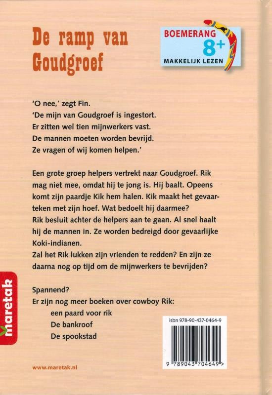 Achterkant van De ramp van Goudgroef