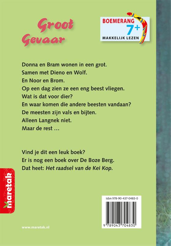 Achterkant van Groot gevaar