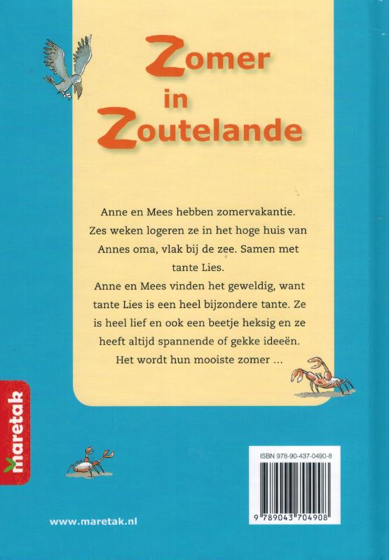 Achterkant van Zomer in Zoutelande