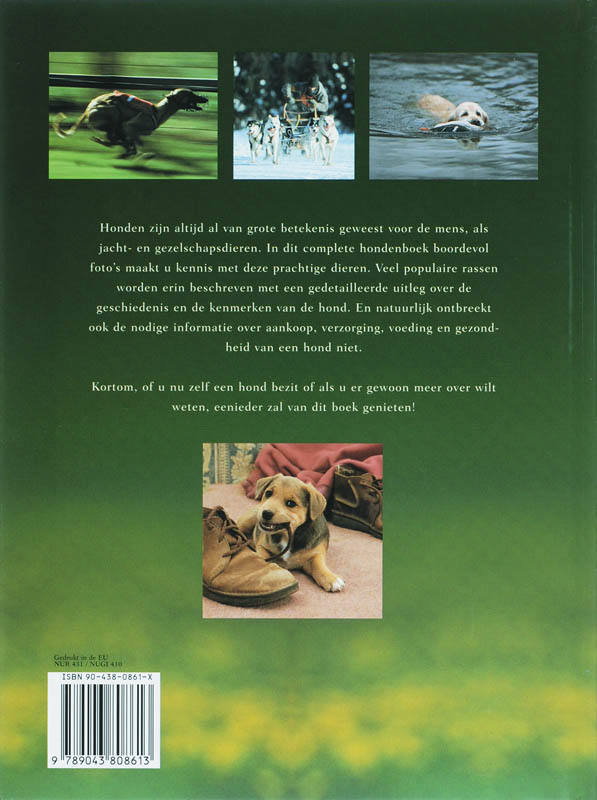 Achterkant van Het complete hondenboek