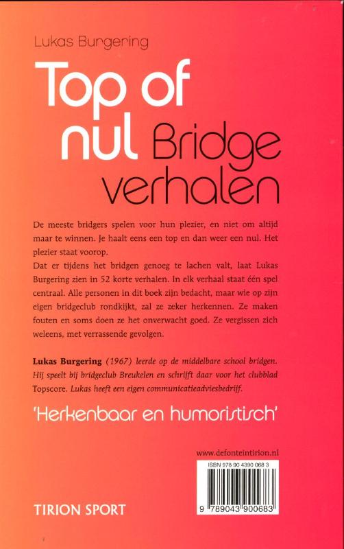 Achterkant van Top of Nul