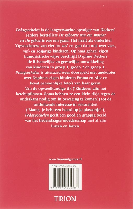 Achterkant van Pedagoochelen