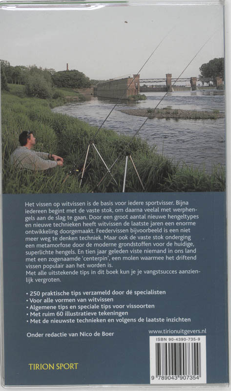 Achterkant van 250 praktische tips voor de witvisser