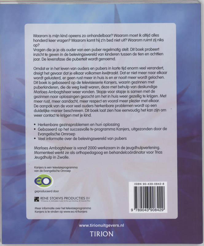 Achterkant van Kanjers