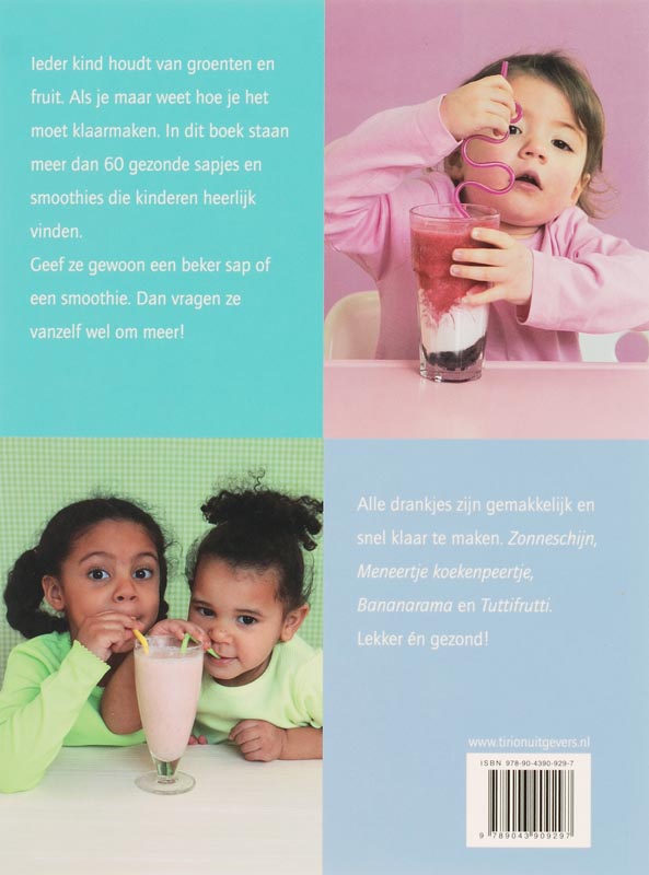 Achterkant van Stoere sapjes voor eigenwijze kids