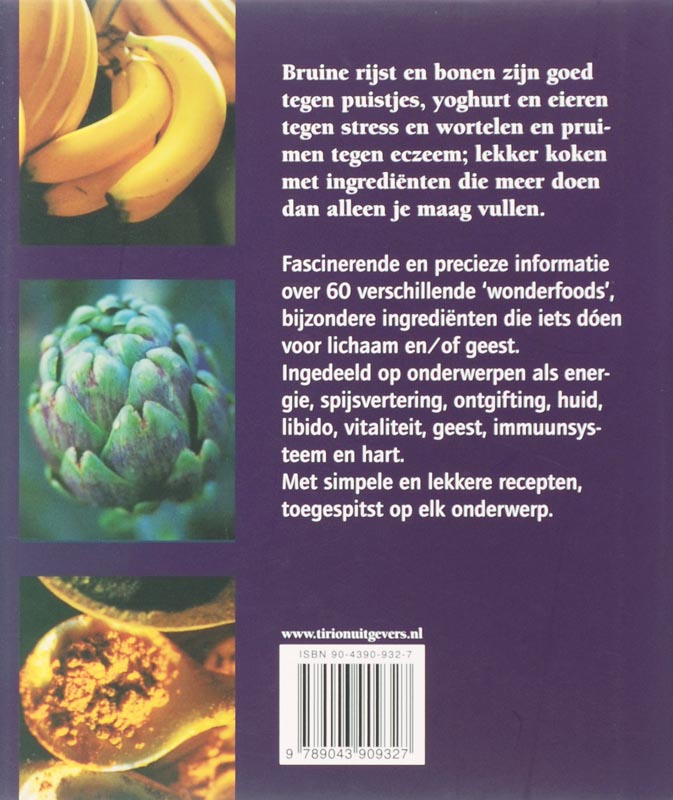 Achterkant van Wonderfoods