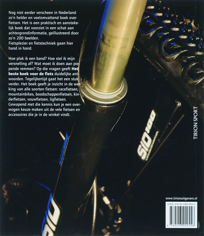 Achterkant van Het beste boek voor de fiets