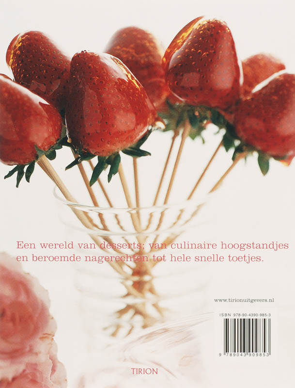 Achterkant van Grand Dessert