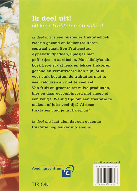 Achterkant van Ik deel uit!