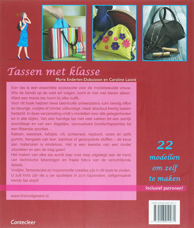 Achterkant van Tassen met klasse