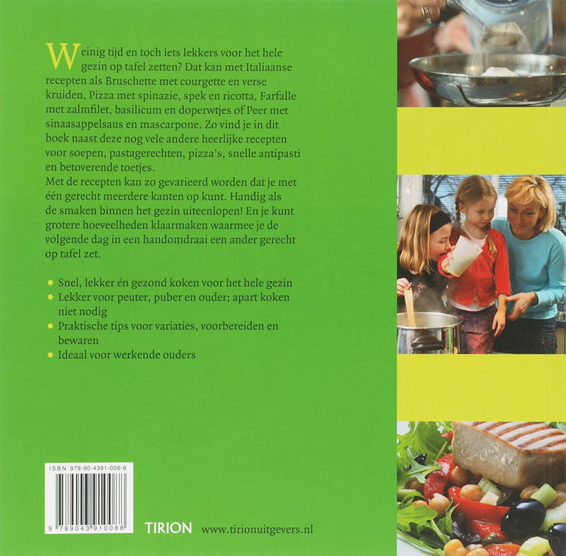 Achterkant van Cucina della Mama