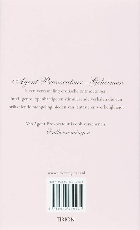 Achterkant van Geheimen