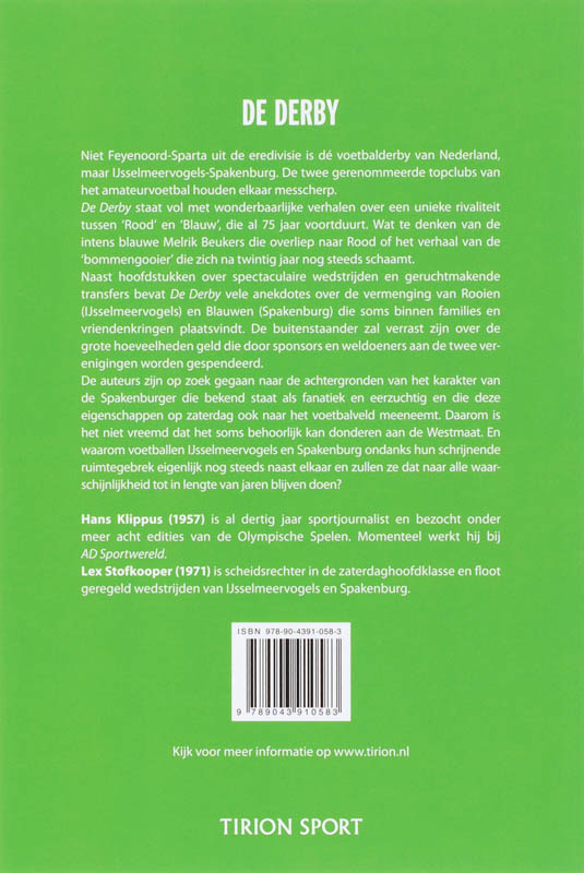 Achterkant van De Derby
