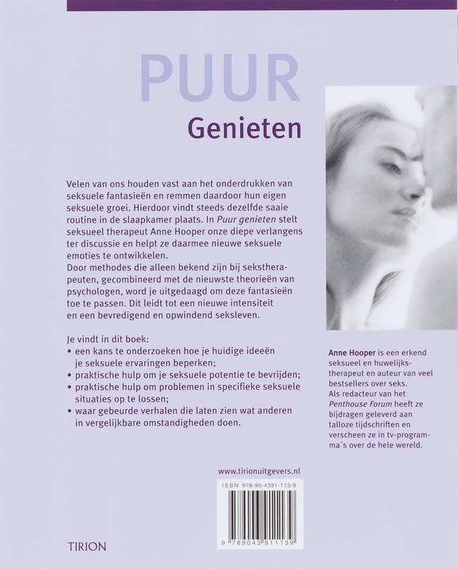 Achterkant van Puur genieten