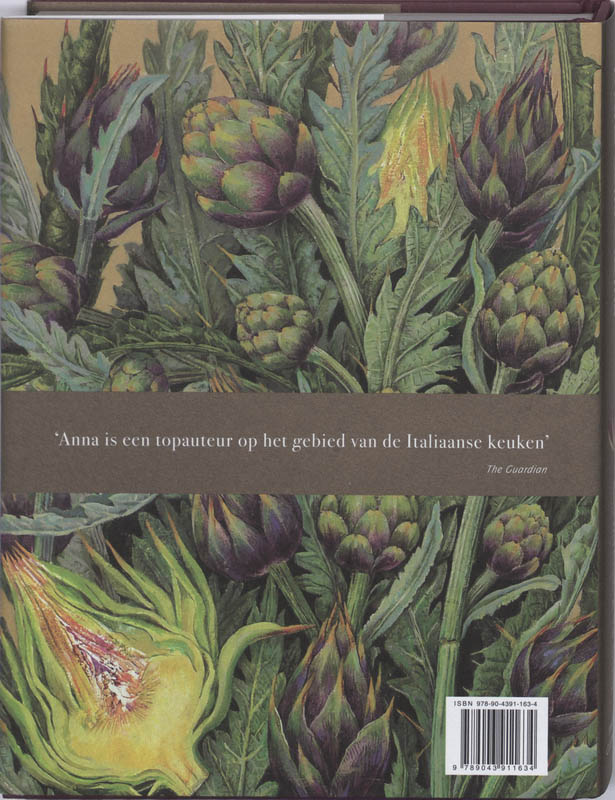 Achterkant van L'Arte della cucina