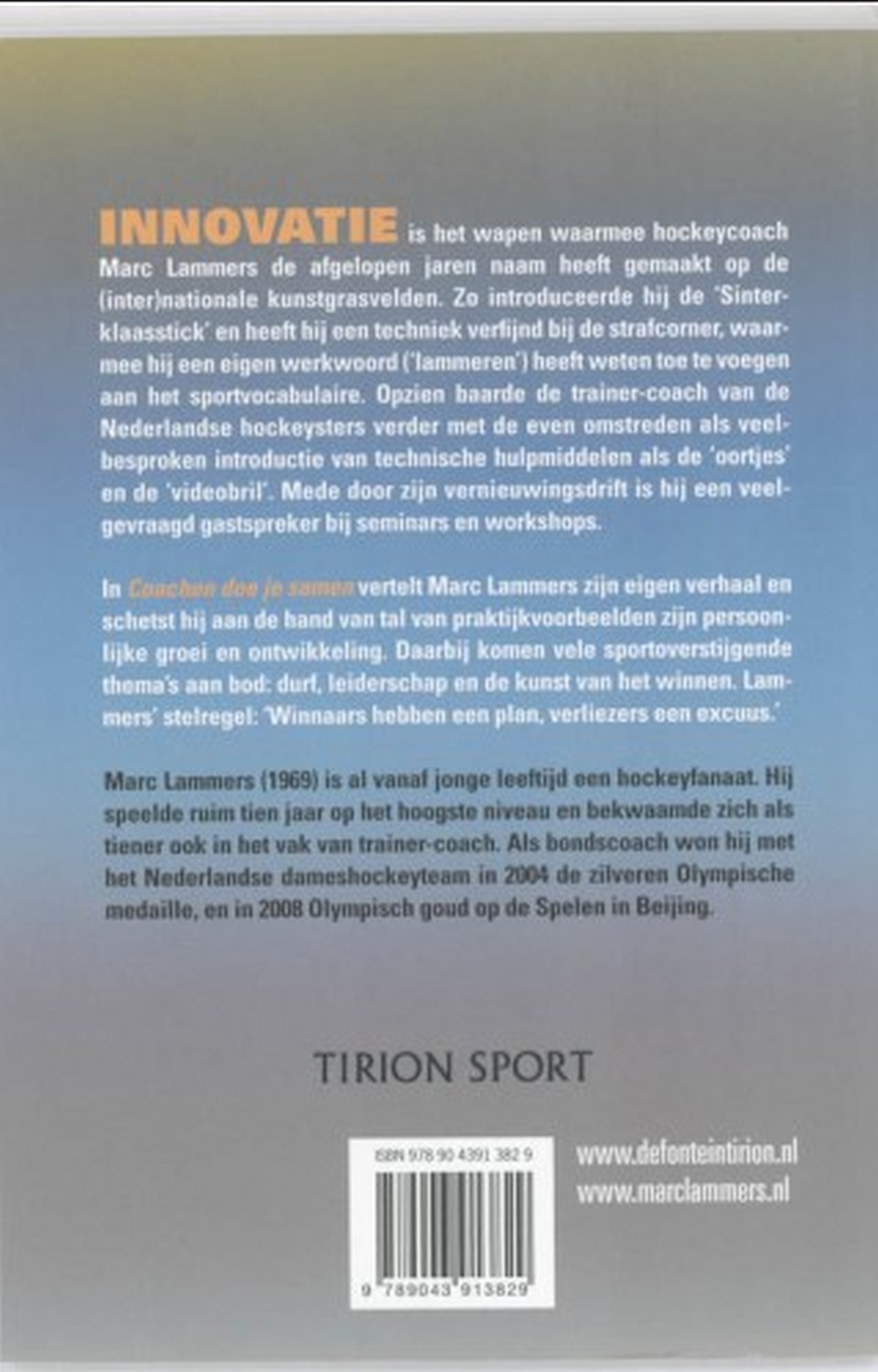 Achterkant van Coachen doe je samen