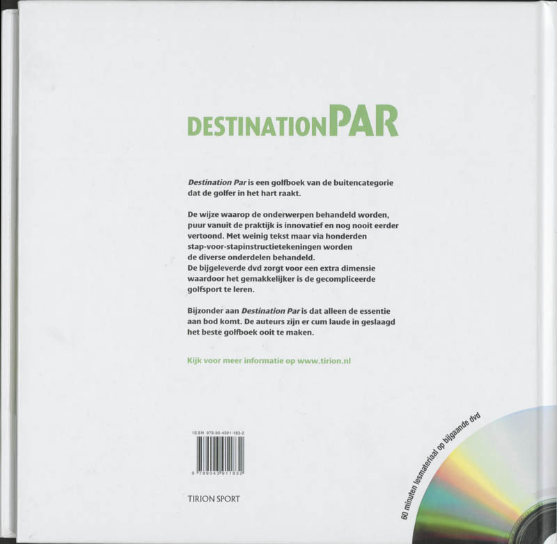Achterkant van Destination Par