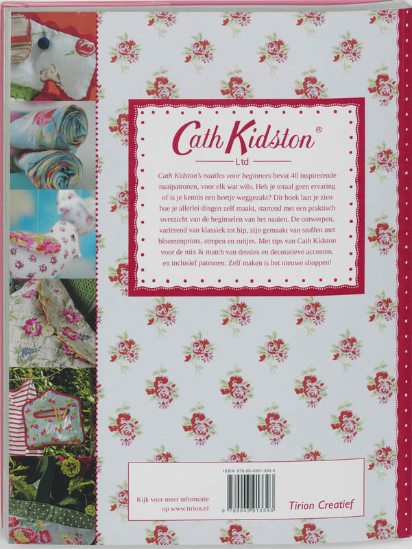 Achterkant van Naailes voor beginners