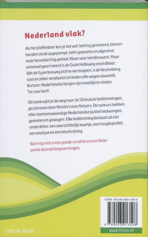 Achterkant van Bergop in Nederland