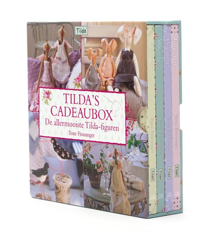 Achterkant van Tilda's cadeaubox