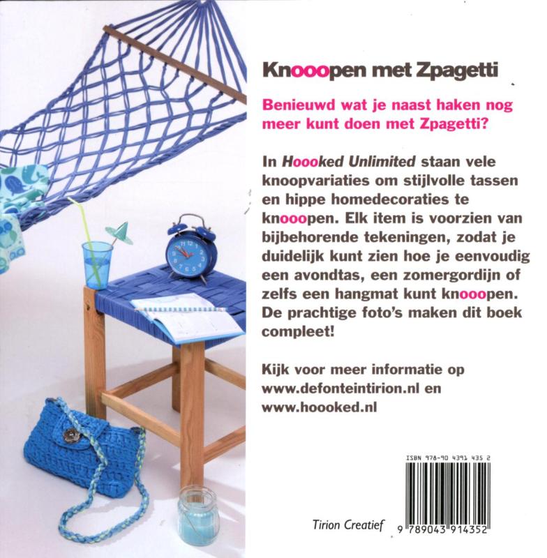 Achterkant van Hoooked Unlimited