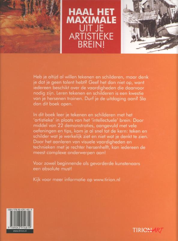 Achterkant van Het artistieke brein