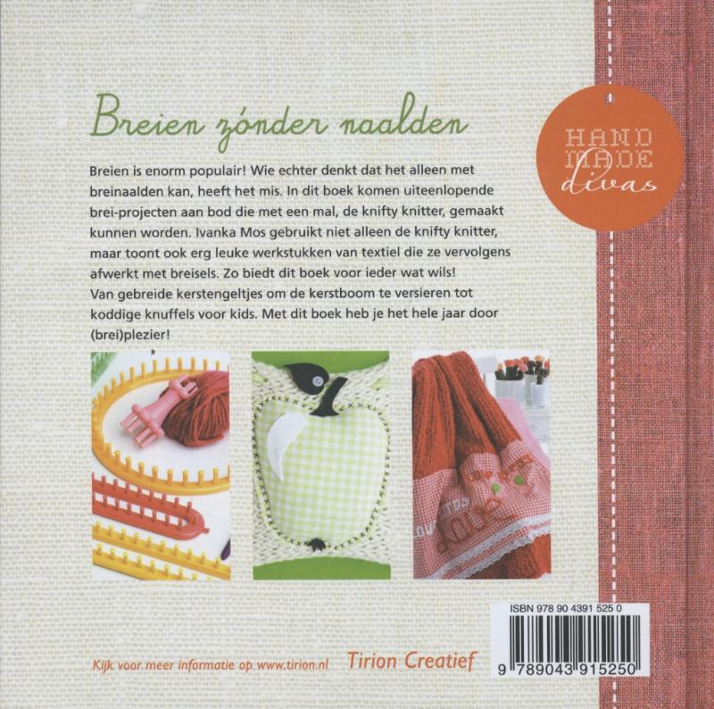 Achterkant van Knittergekke brei ideeën