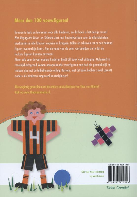 Achterkant van Het megagrote vouw- en telboek
