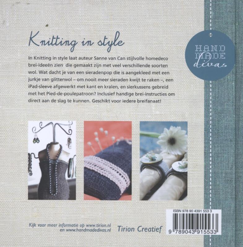 Achterkant van Knitting in style