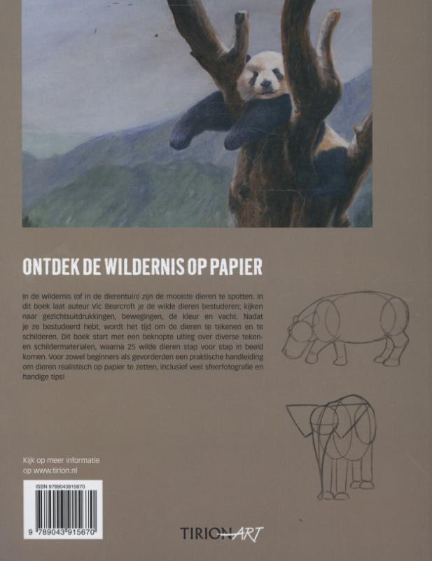 Achterkant van Wilde dieren