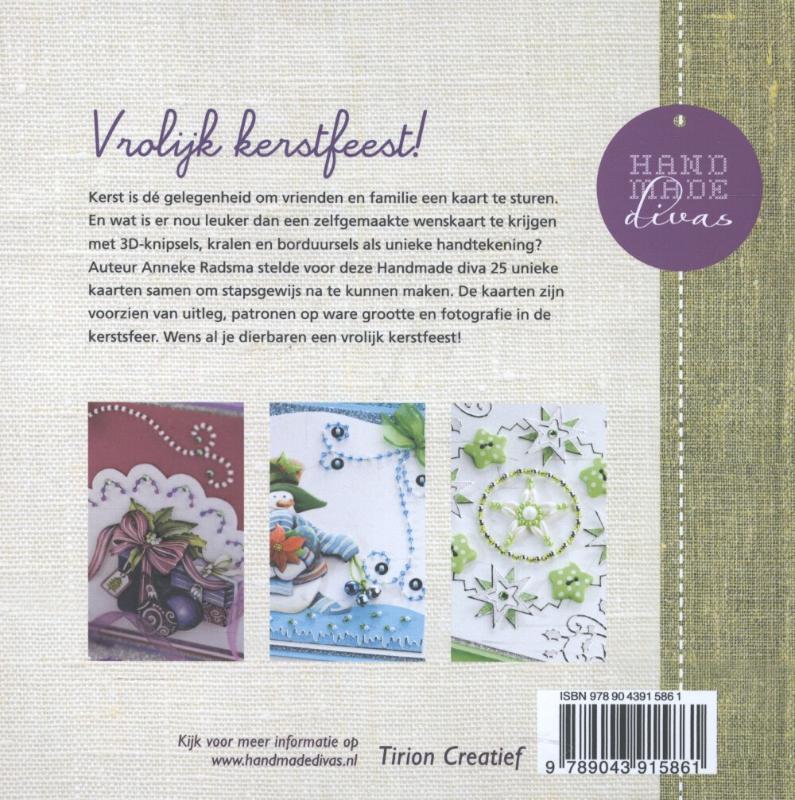 Achterkant van Vrolijk kerstfeest!