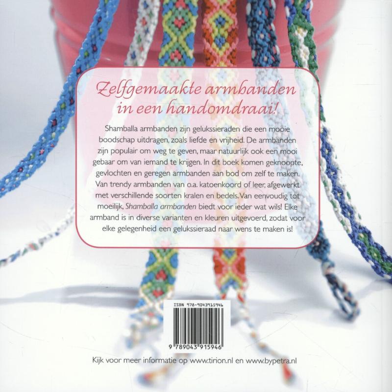 Achterkant van Shamballa armbanden