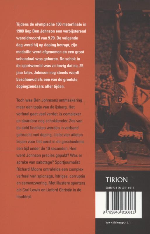 Achterkant van Dopingkanonnen op de 100 meter