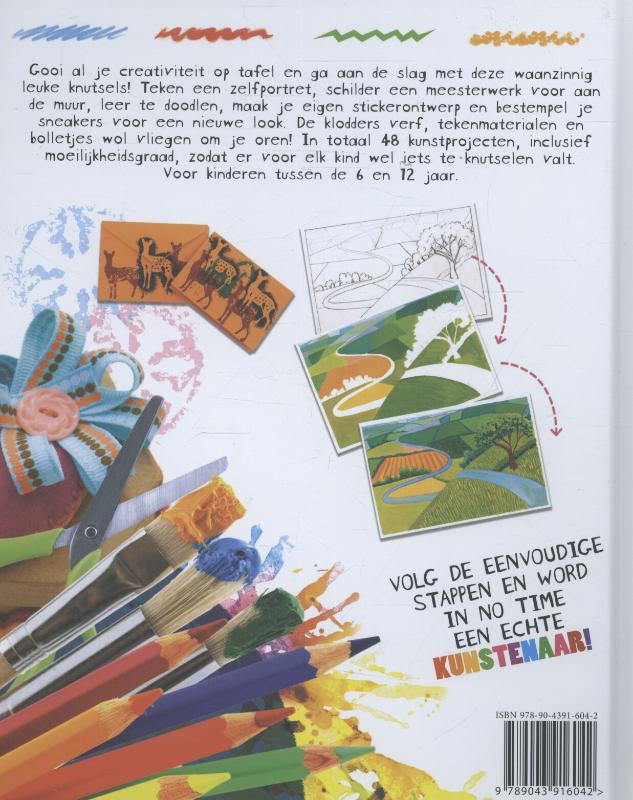 Achterkant van Kids art
