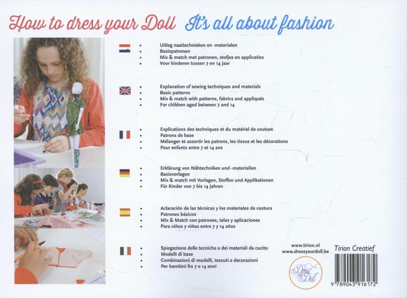 Achterkant van How to dress your Doll