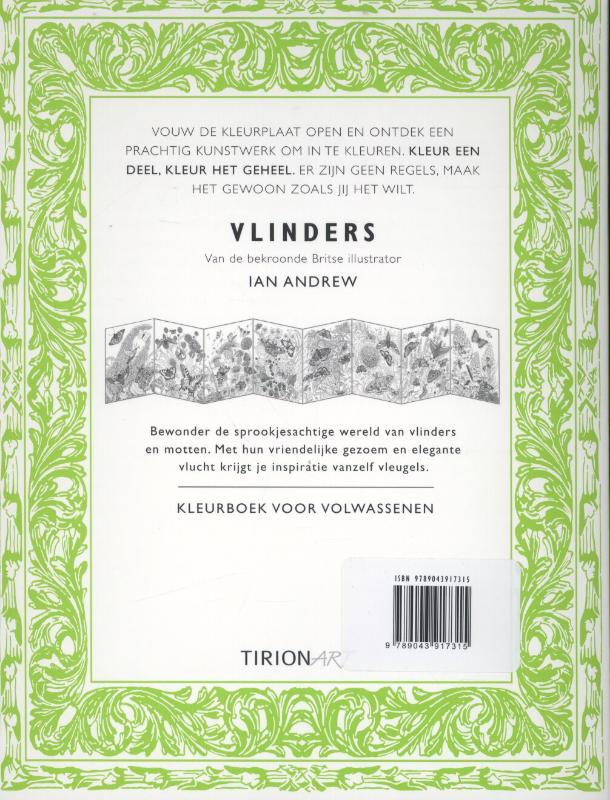 Achterkant van Vlinders