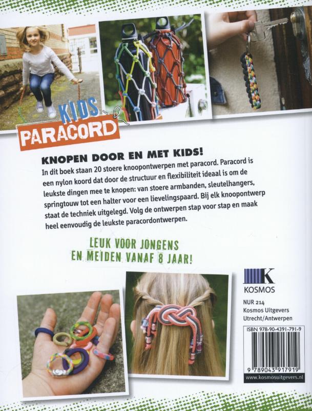 Achterkant van Paracord kids